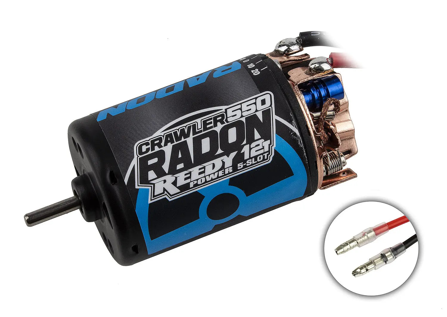 ASS27463 Reedy Radon 2 Crawler 550 12T 5-Slot 1850kV Brushed Motor Team Associated