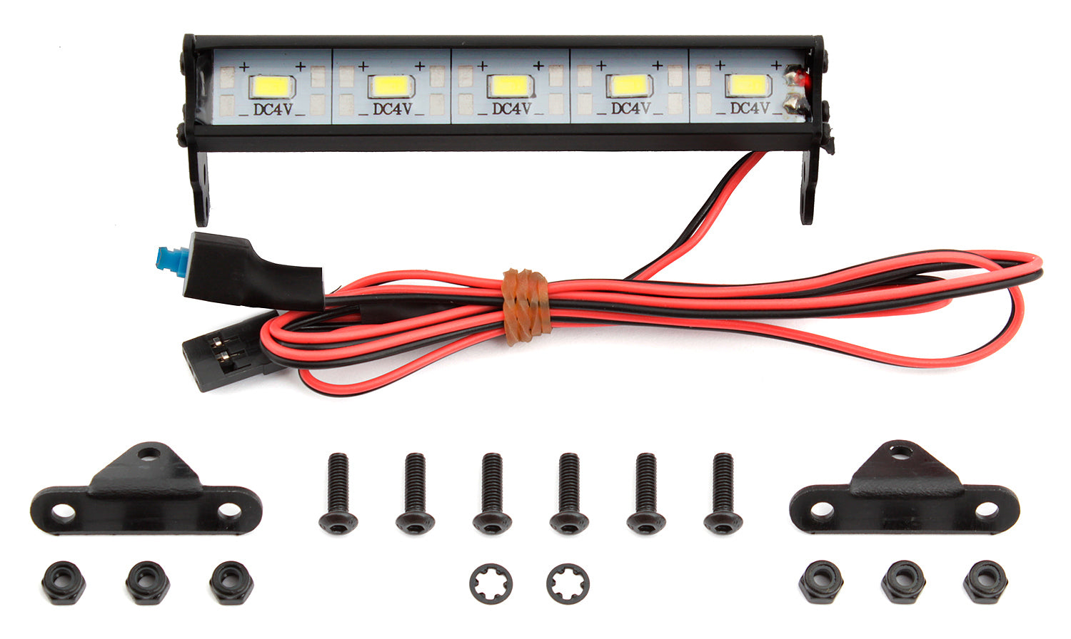 ASS29272 XP 5 LED Aluminum Light Bar, 88 mm Team Associated