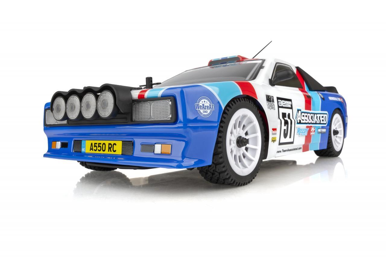 ASS30126 Apex2 Sport A550 Rally Car RTR Team Associated