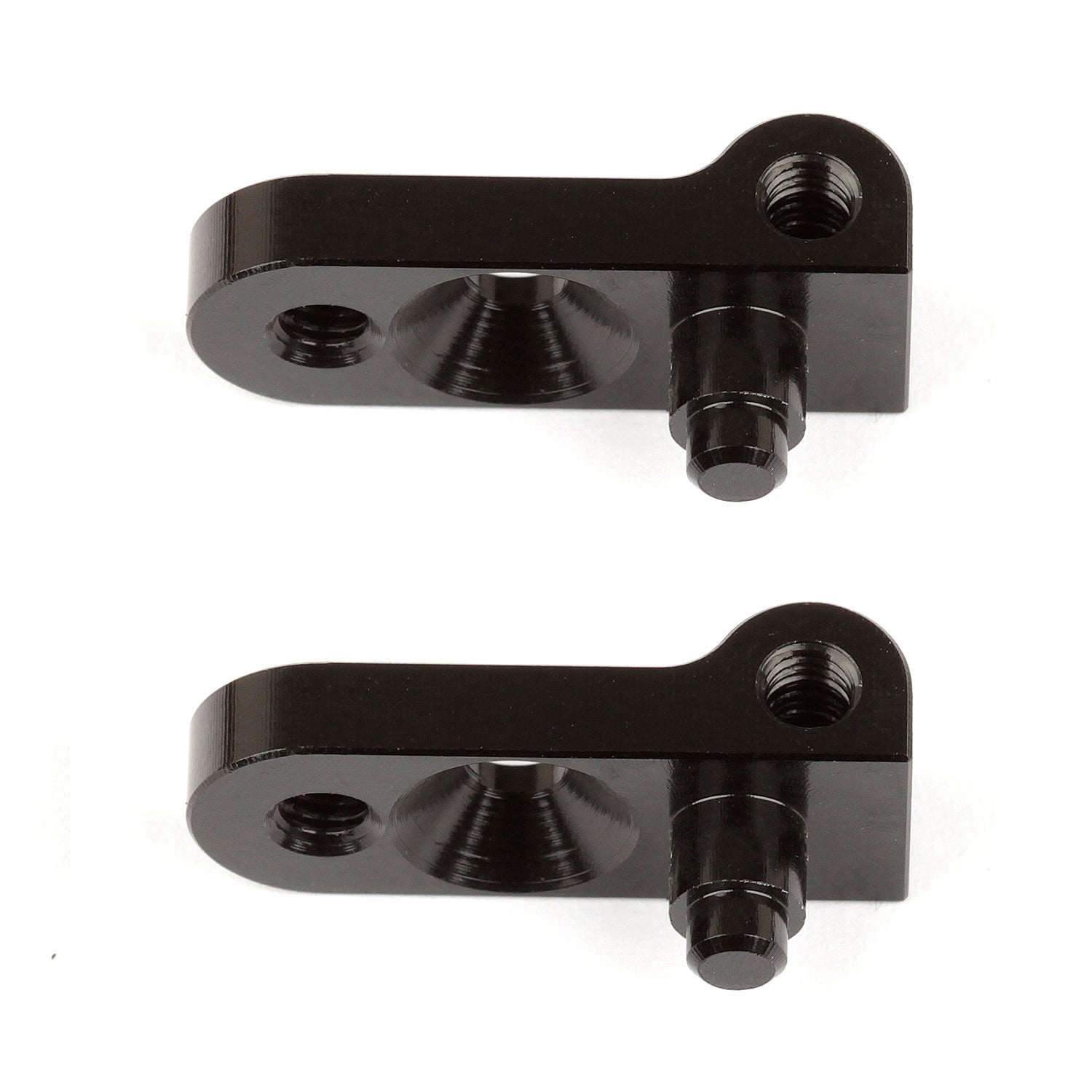 ASS31795 TC7.2 Battery Stops, black aluminum Team Associated