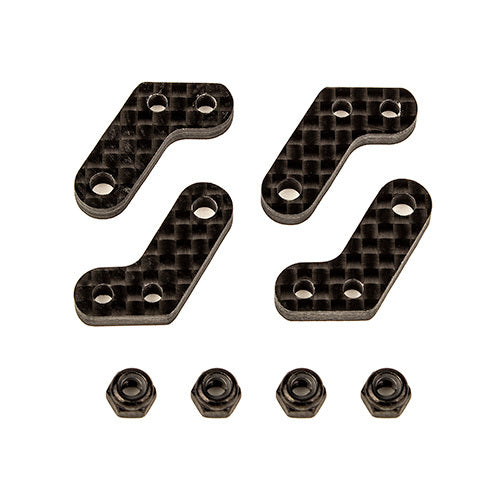 ASS31849 APEX 2 FT STEERING ARM, CARBON Team Associated