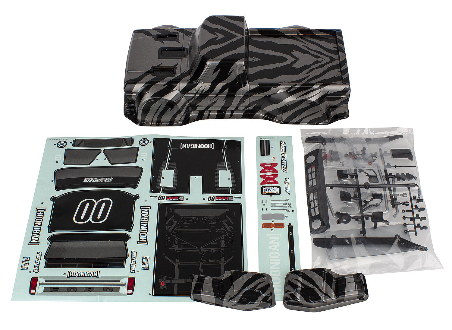 ASS31890 Hoonitruck Body Set, RTR Team Associated