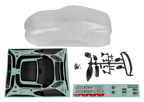 ASS31922 Apex2 Sport, Nissan Z Body Set, clear Team Associated