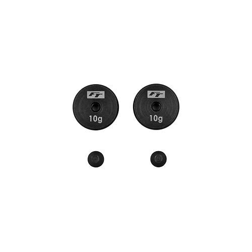 ASS32088 RC10TC8 FT STEEL CHASSIS WEIGHT SET, 10G TEAM ASSOCIATED