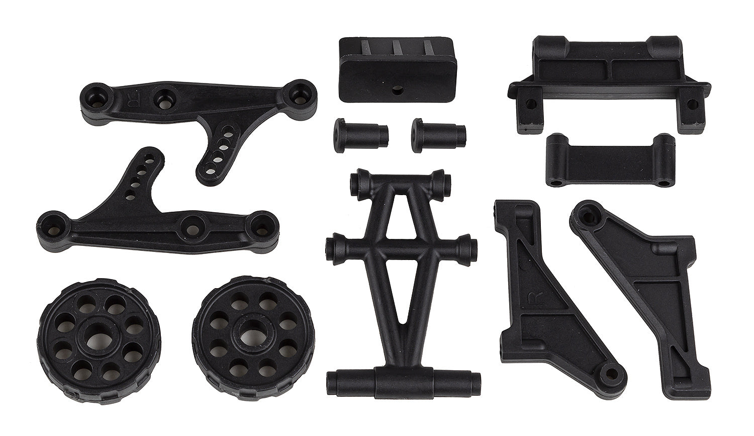 ASS41158 MT12+ Lux Wheelie Bar Set TEAM ASSOCIATED