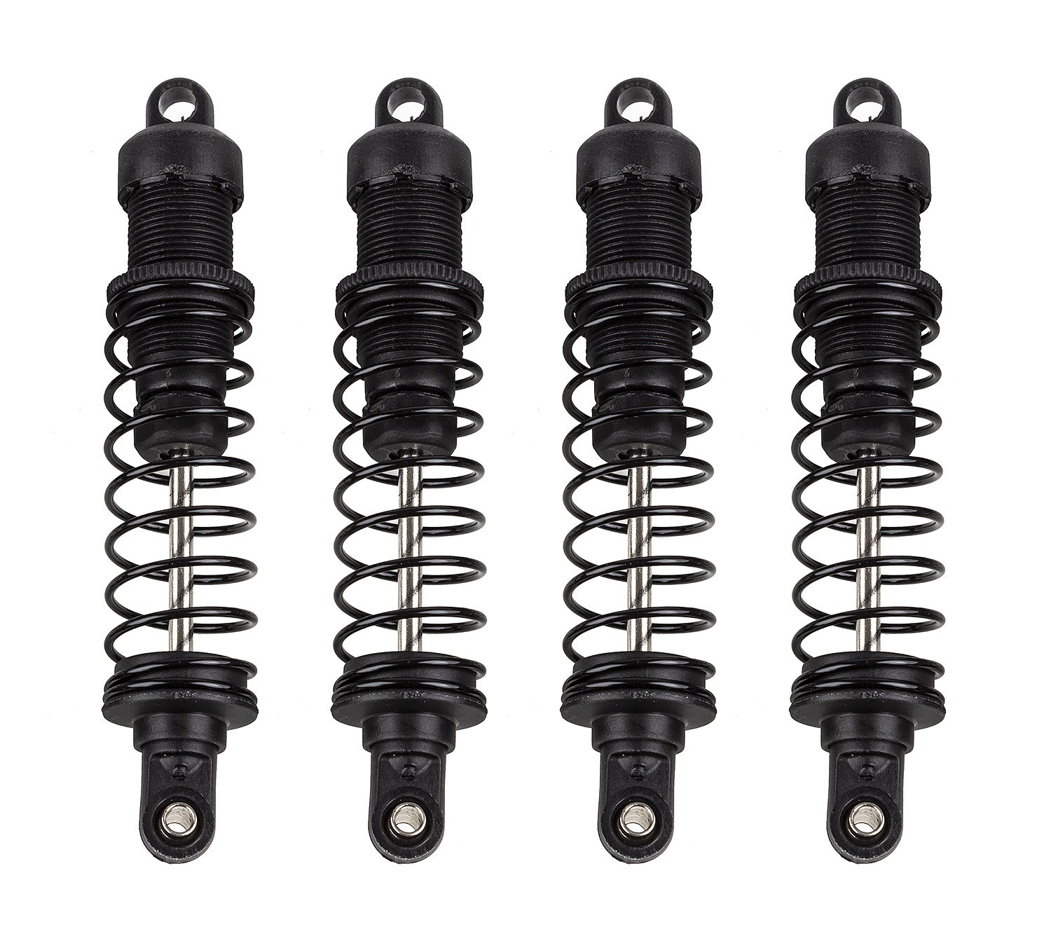 ASS41161 MT12+ Lux Shock Set, black TEAM ASSOCIATED