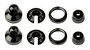 ASS42079 Enduro Shock Parts, black aluminum Team Associated