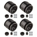 ASS42111 Enduro Trigon Wheels, 1.55 in, black Team Associated
