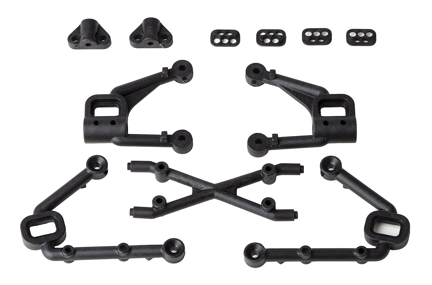 ASS42254 Enduro Gatekeeper Shock Mounts Team Associated