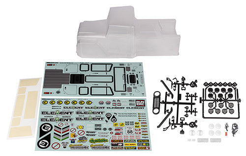 ASS42355 Enduro Zuul Body Set, clear Team Associated