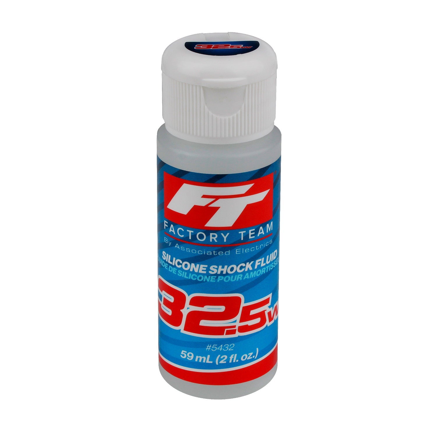 ASS5432 FT Silicone Shock Fluid 32.5wt (388 cSt), 2oz. Team Associated