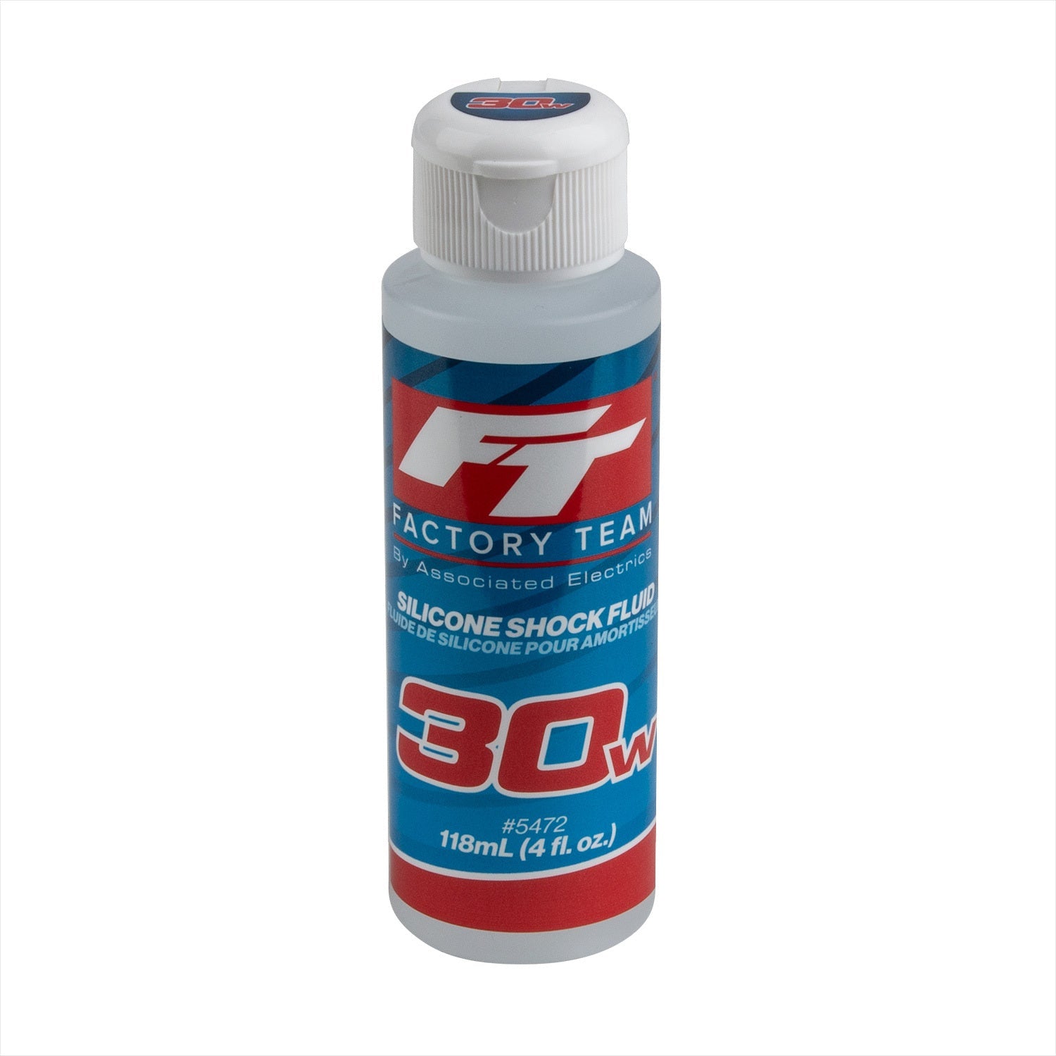 ASS5472 FT Silicone Shock Fluid, 30wt (350 cSt), 4oz. Team Associated