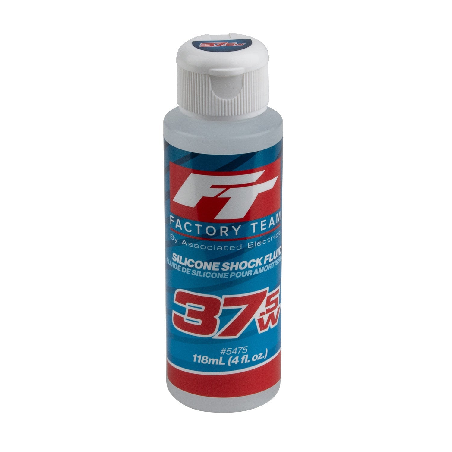 ASS5475 FT Silicone Shock Fluid, 37.5wt (463 cSt), 4oz. Team Associated