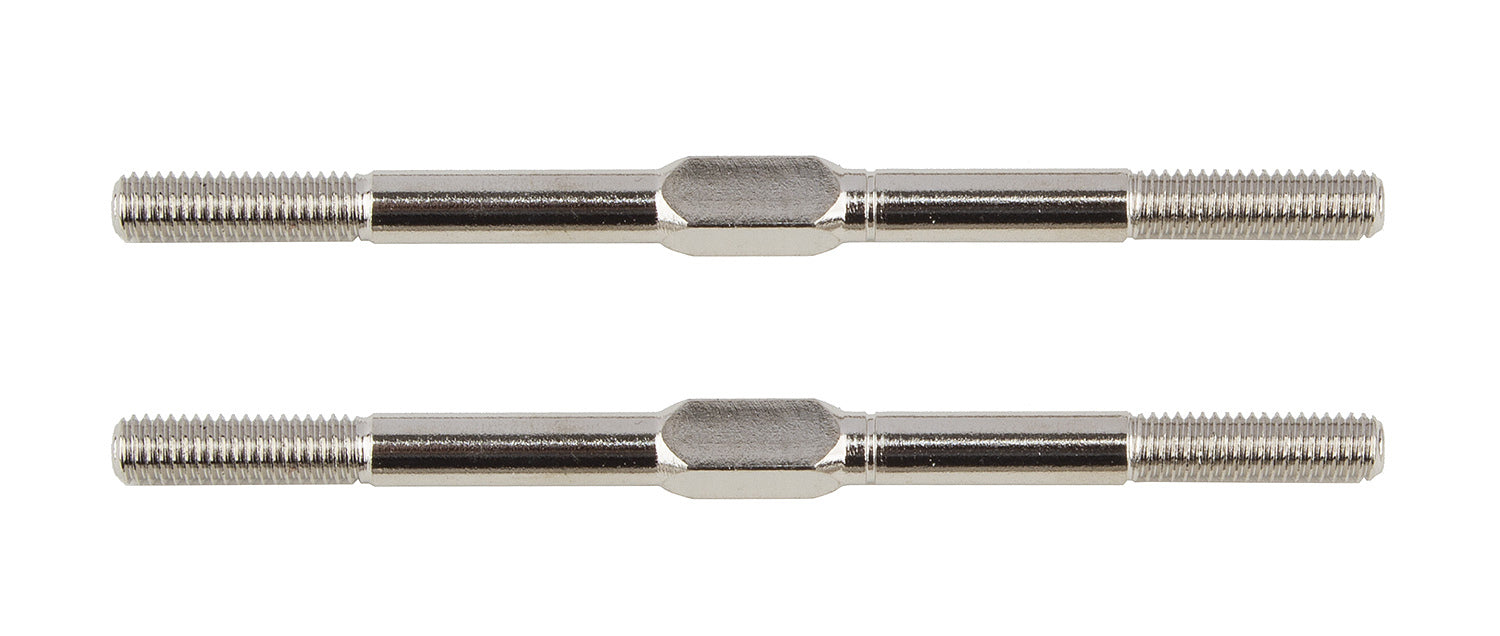 ASS6263 Turnbuckles, M3x52 mm/2.06 in, silver Team Associated