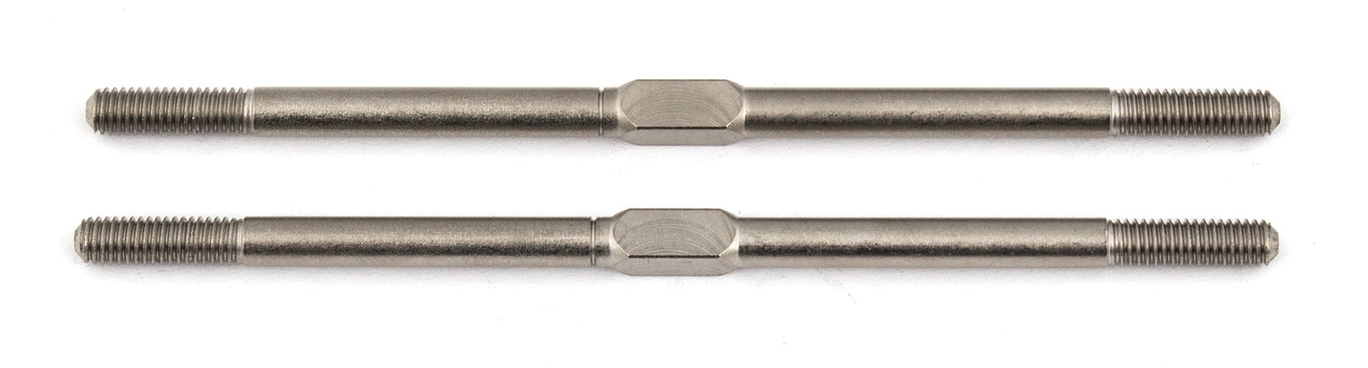 ASS7101 Turnbuckles, M3x71 mm/2.80 in, steel, silver Team Associated