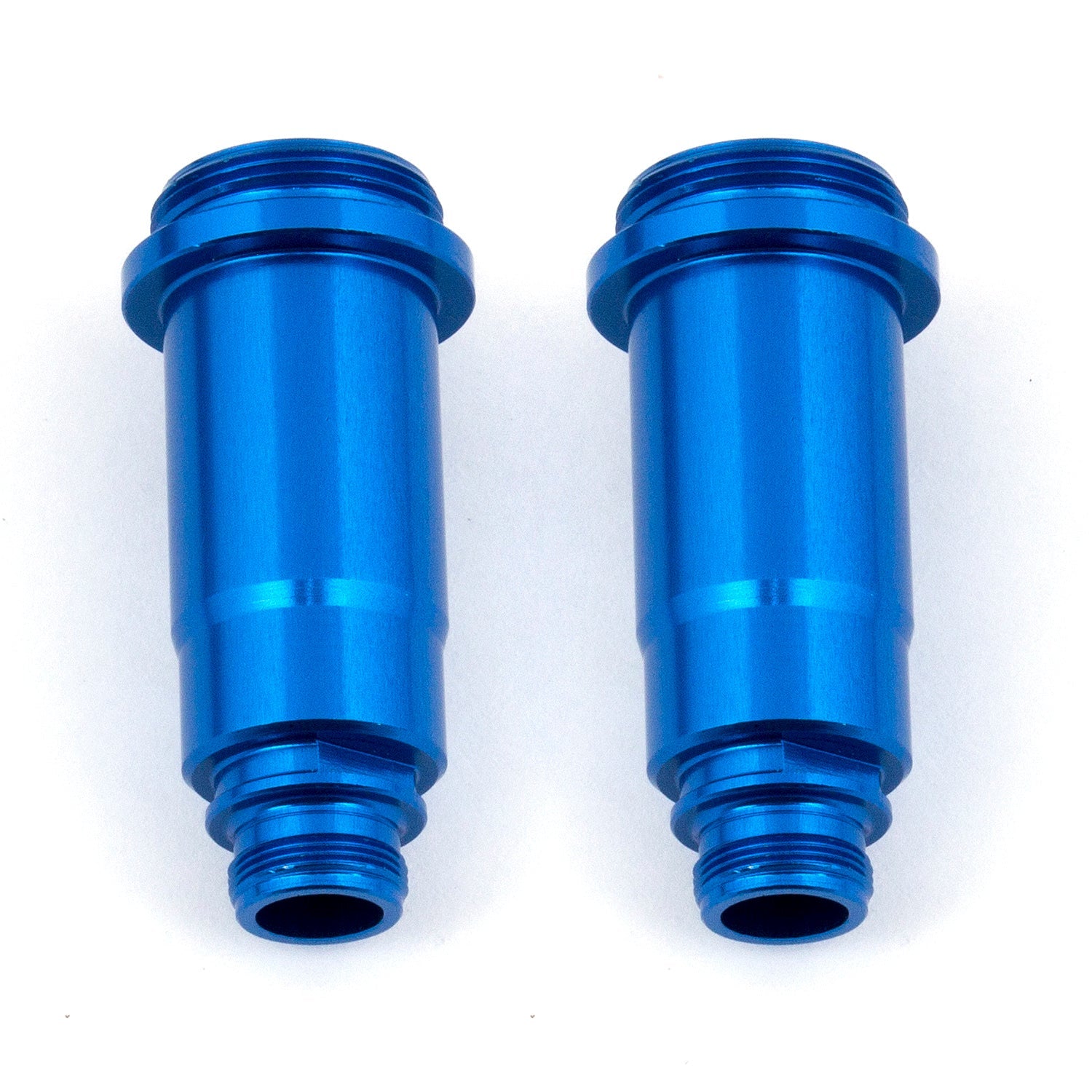 ASS71051 Shock Bodies, 12x27.5 mm, front, blue aluminum Team Associated