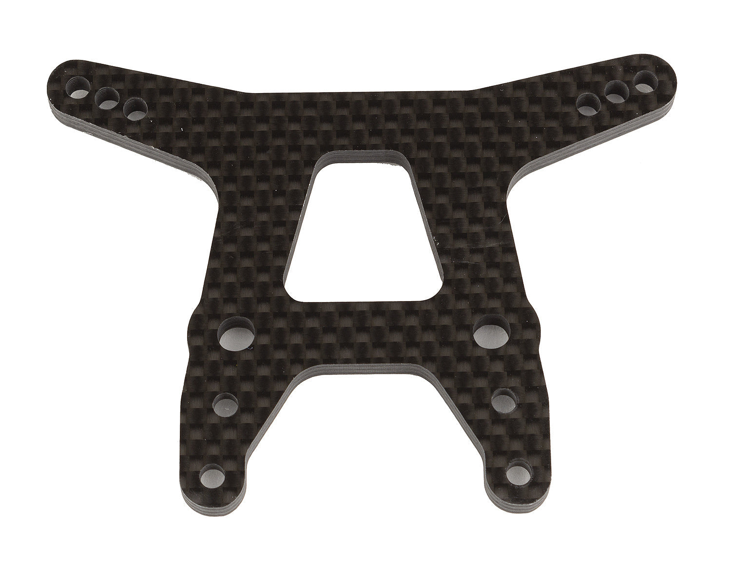 ASS71136 RC10T6.2 Front Shock Tower, gull wing, carbon fiber Team Associated