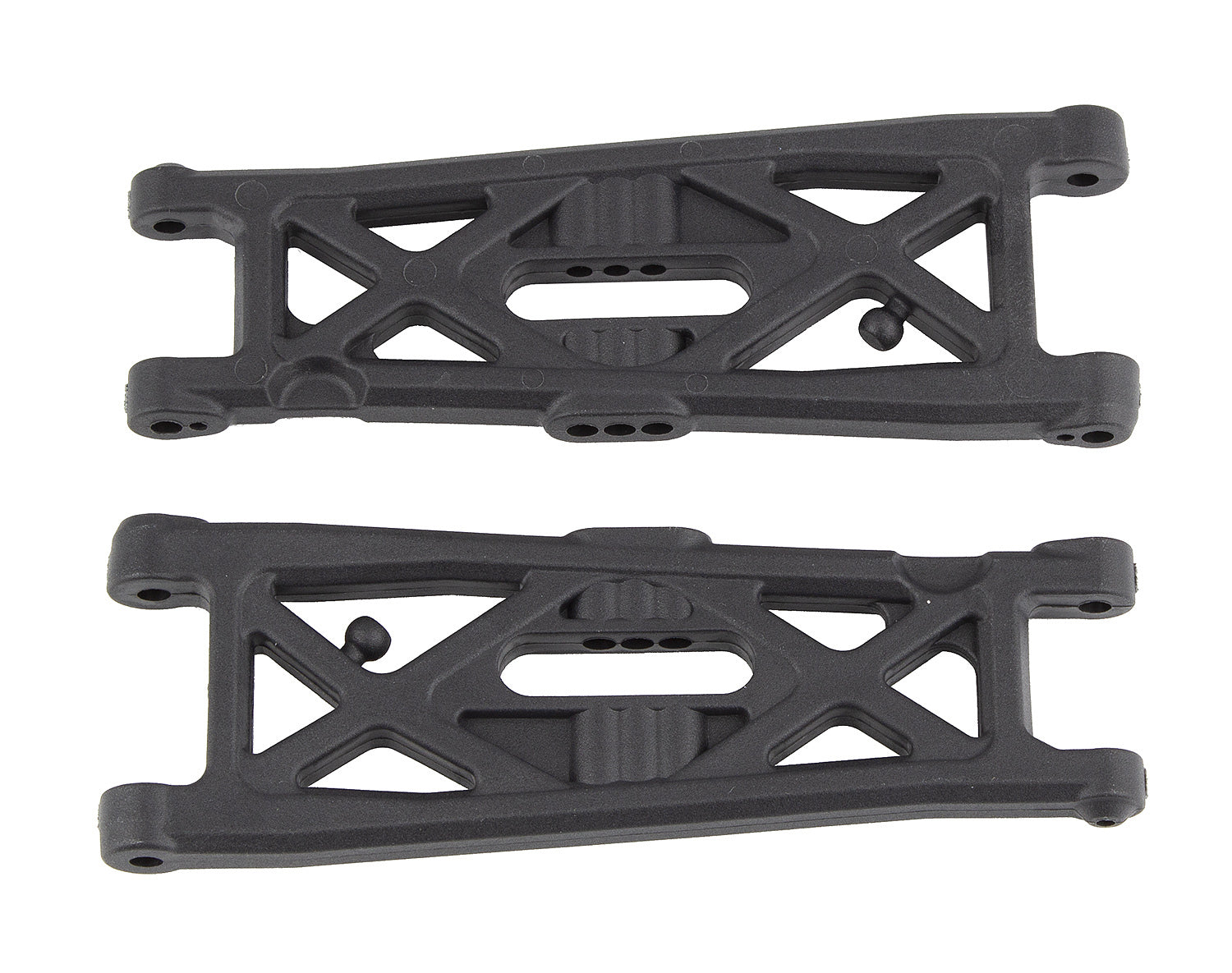 ASS71149 RC10T6.1 FT Front Suspension Arms, carbon Team Associated