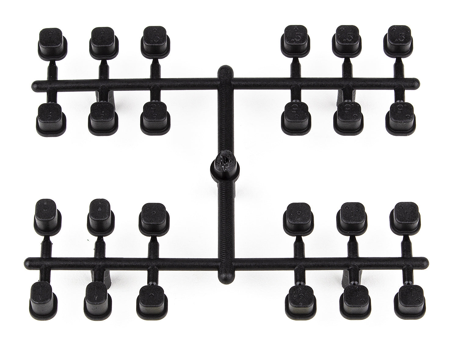 ASS72012 DR10 Arm Mount Inserts Team Associated