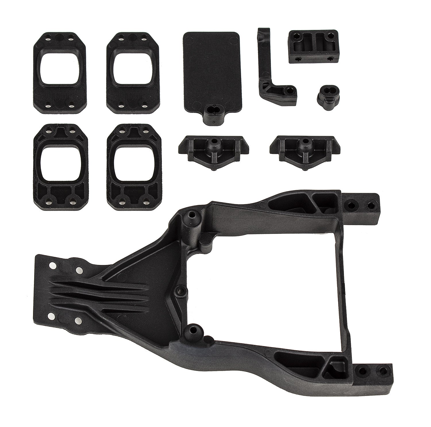ASS72036 DR10M Front Chassis Plate and Gearbox Mount Set Team Associated