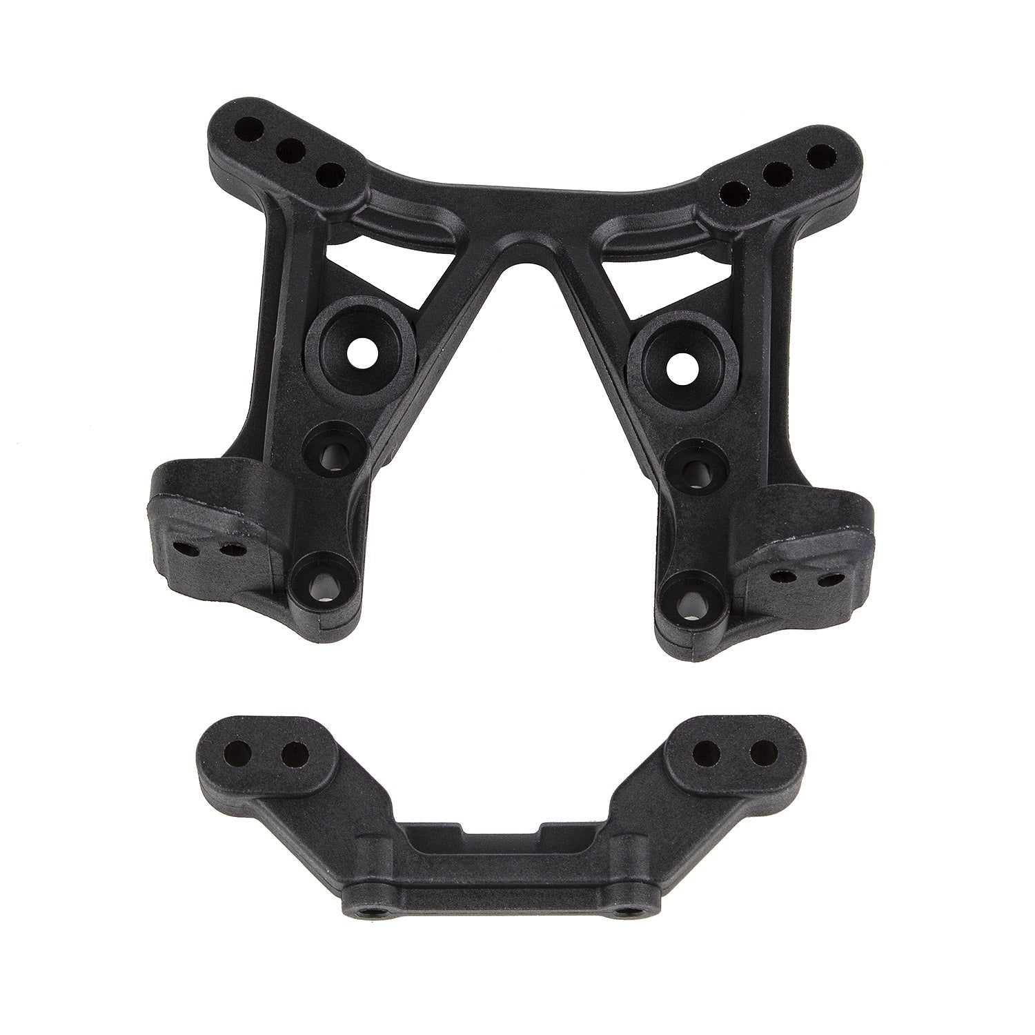 ASS72038 DR10M Front Shock Tower and Rear Ballstud Mount Team Associated