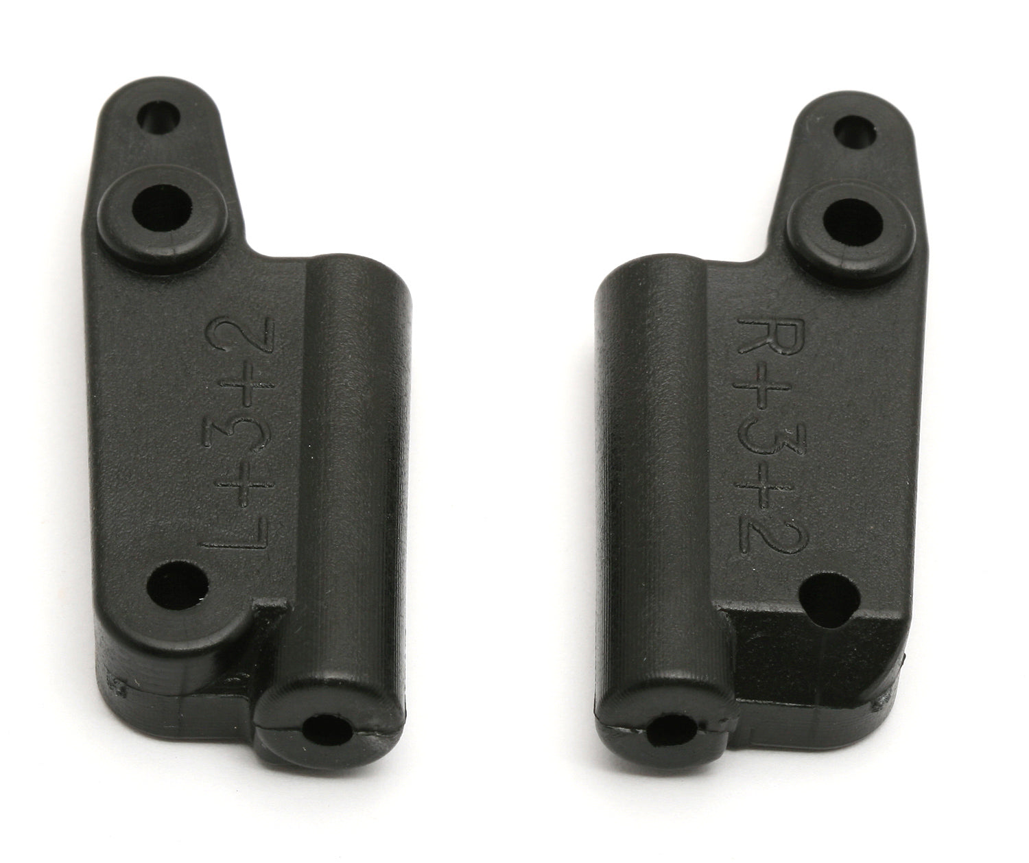 ASS7652 #### Rear Susp. Mounts, 3 deg toe-in, 2 deg anti-squat Team Associated