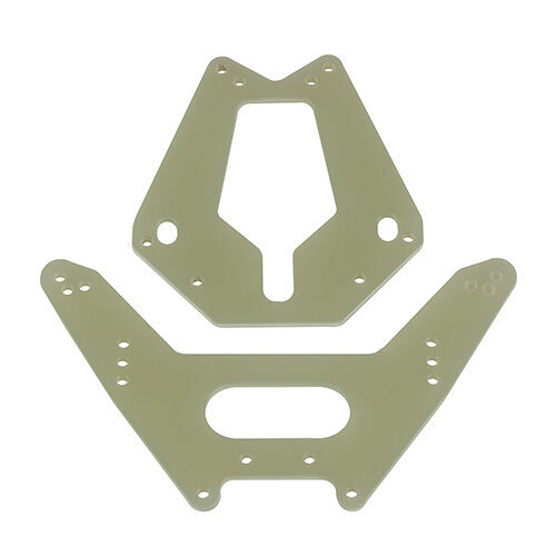 ASS7808 RC10T Front and Rear Shock Towers TEAM ASSOCIATED