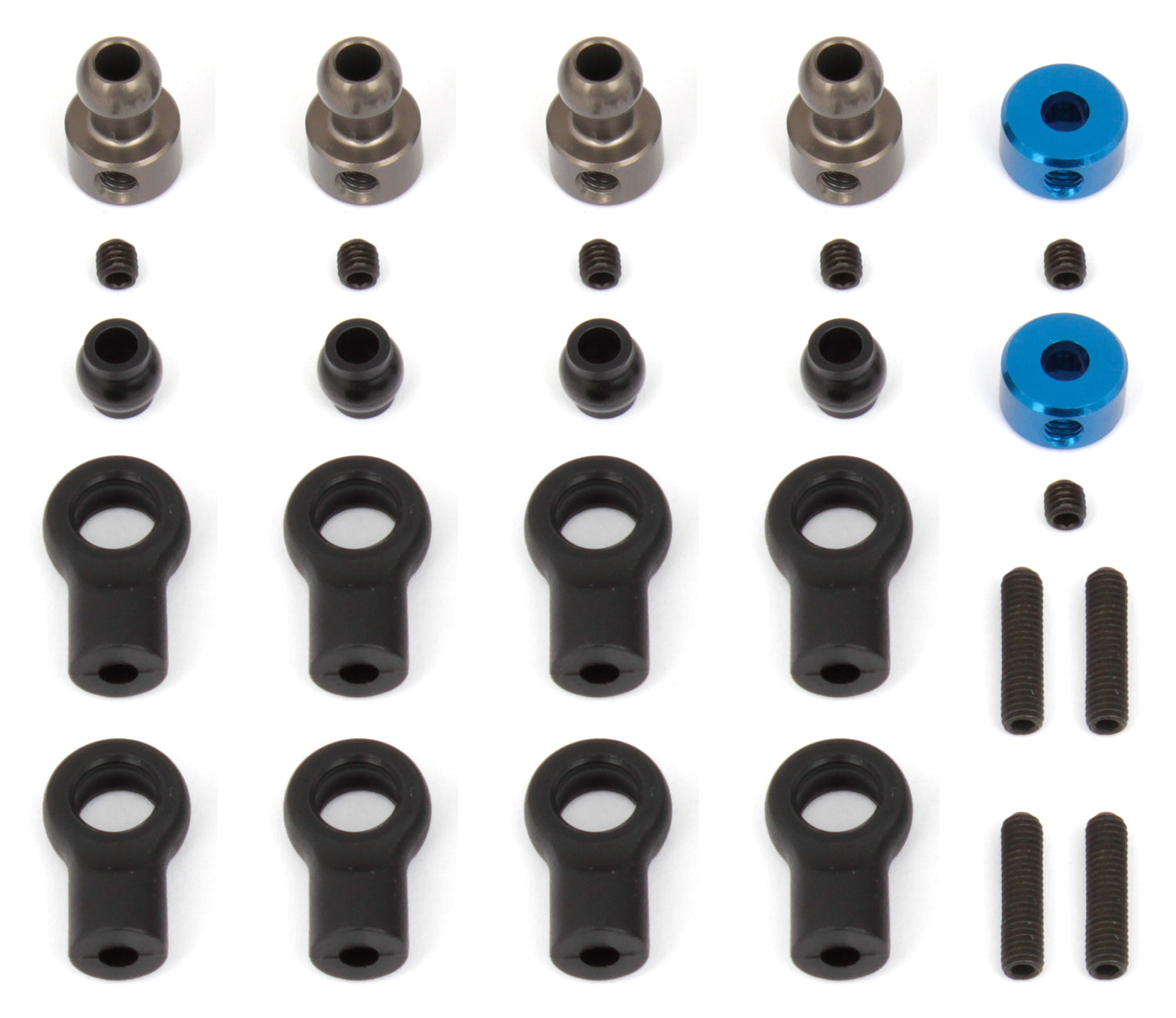 ASS81150 RC8B3 Anti-roll Bar Drop Link/Collet Team Associated