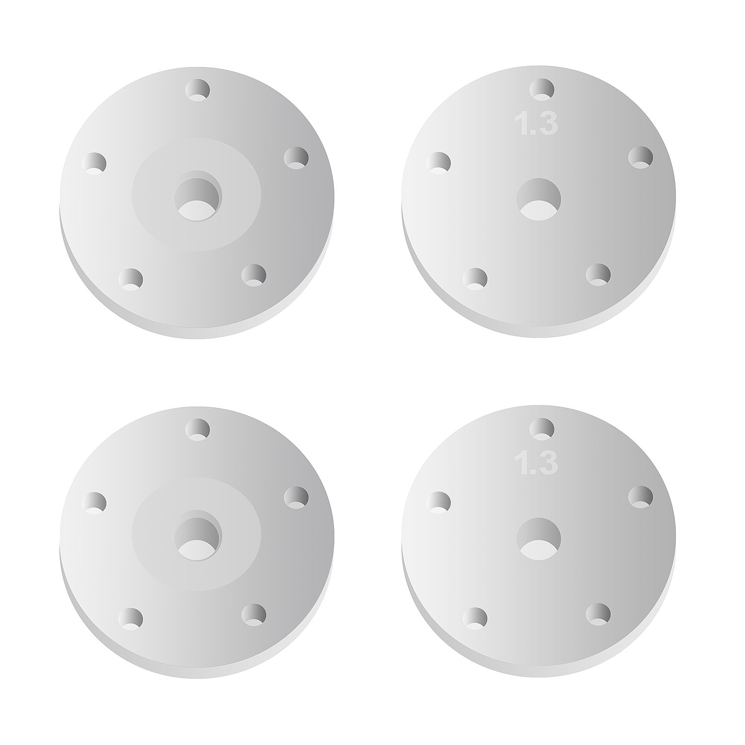 ASS81206 FT 16mm Shock Piston, 5x1.3mm, tapered Team Associated