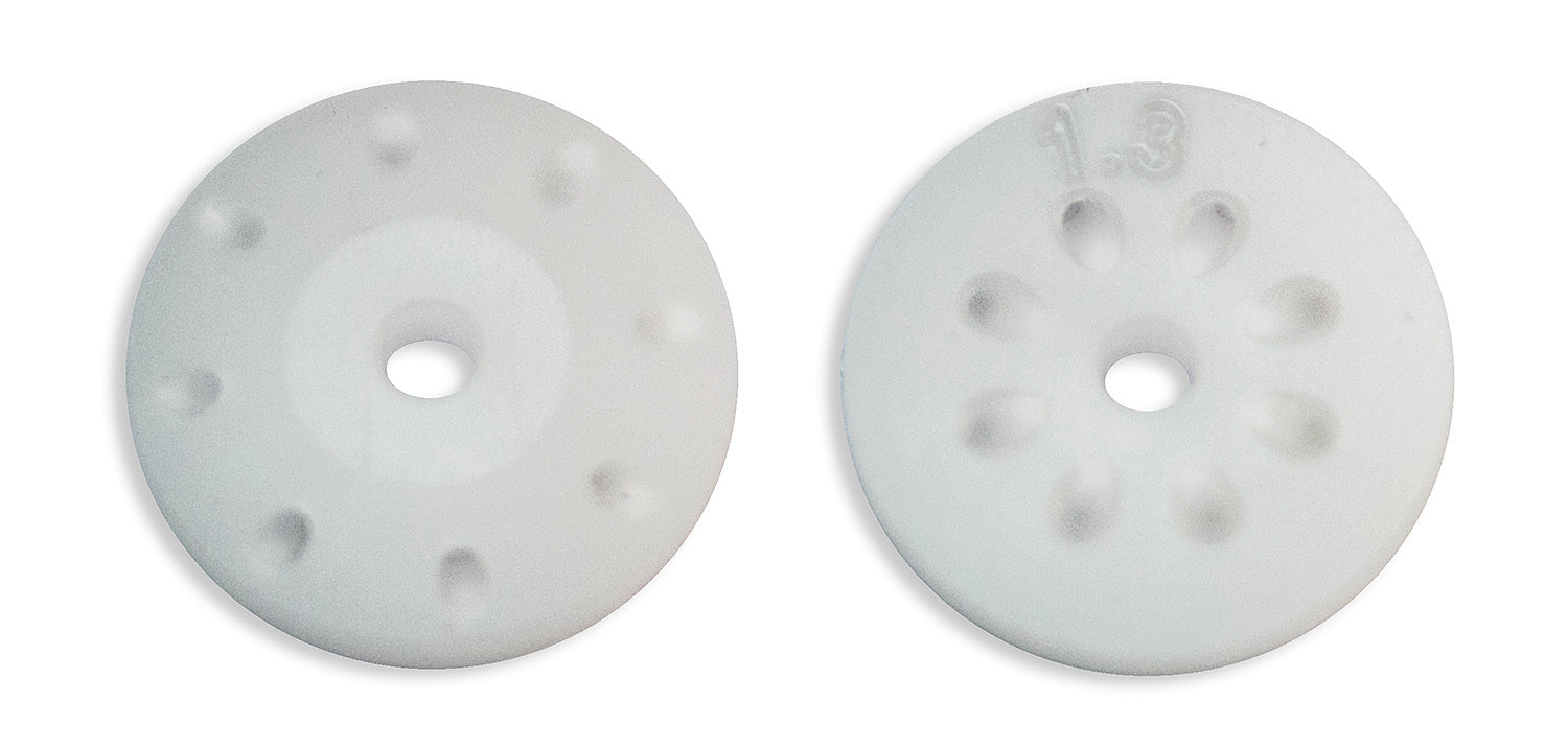 ASS81211 FT 16mm Shock Pistons, 8x1.3 mm, tapered, angled Team Associated