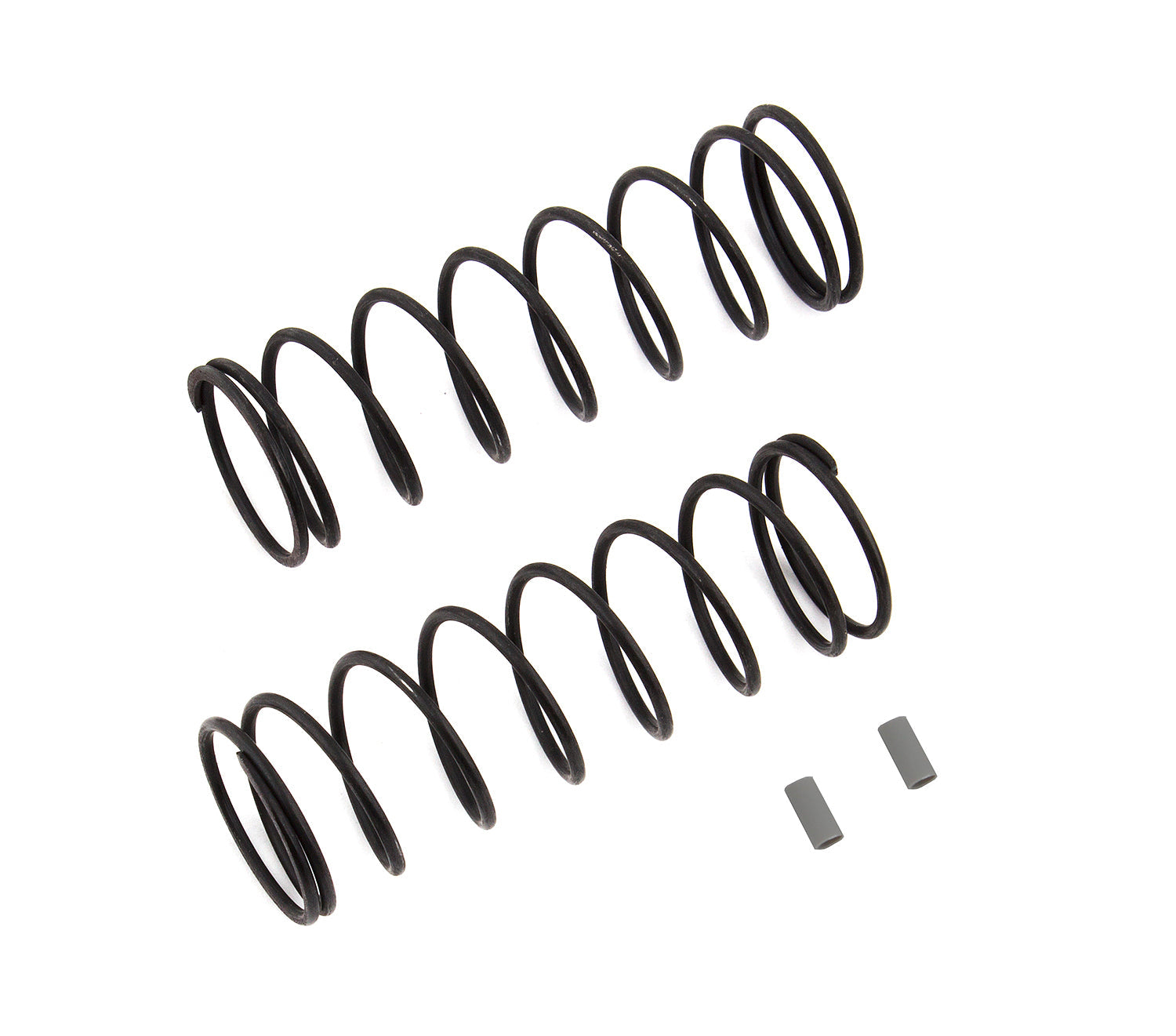 ASS81224 Front Springs V2, gray, 5.3 lb/in, L70, 9.0T, 1.6D Team Associated