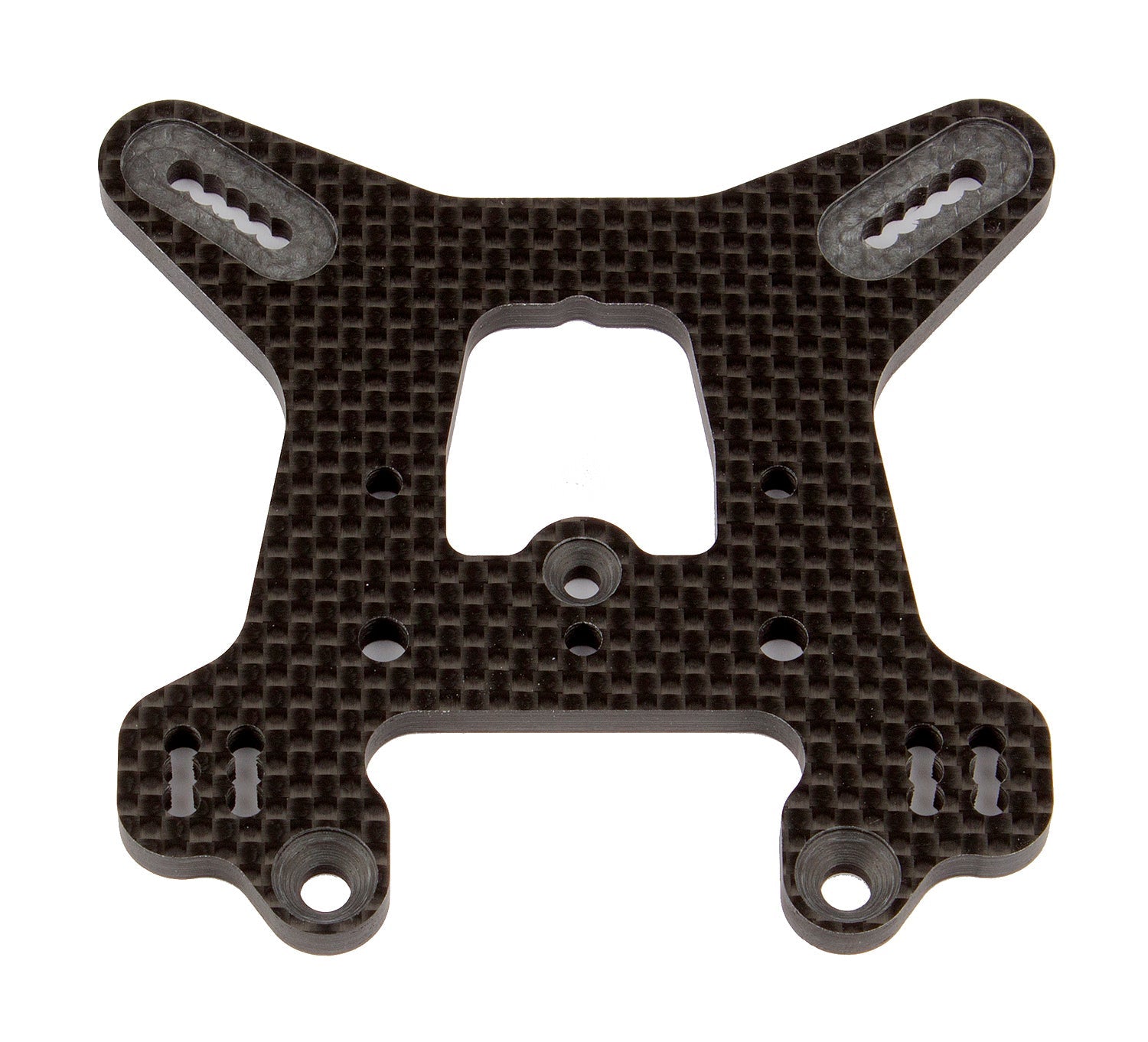 ASS81422 RC8B3.1 FT Rear Shock Tower, tall, carbon fiber Team Associated