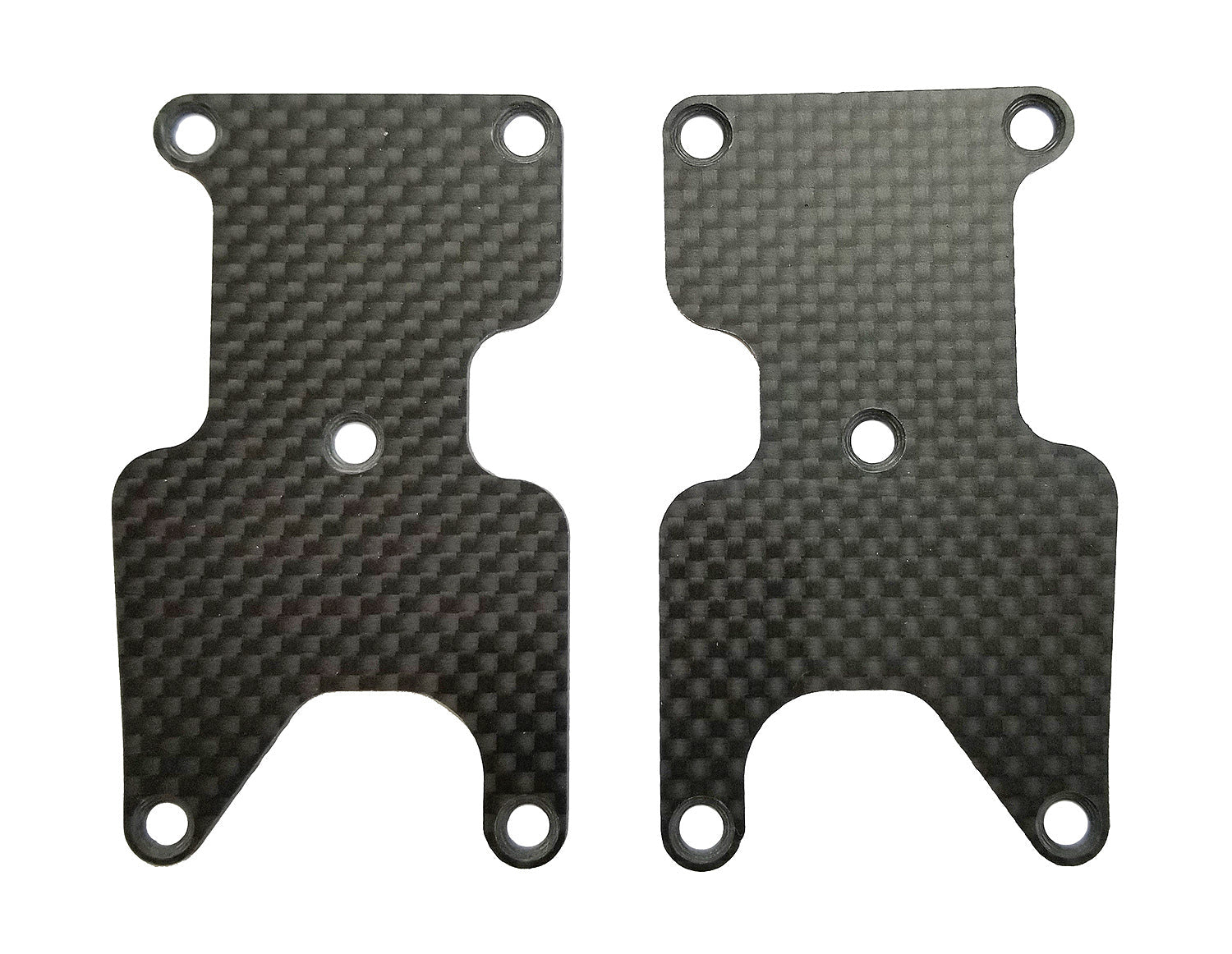 ASS81436 RC8B3.2 FT Rear Suspension Arm Inserts, carbon fiber 1.2mm Team Associated