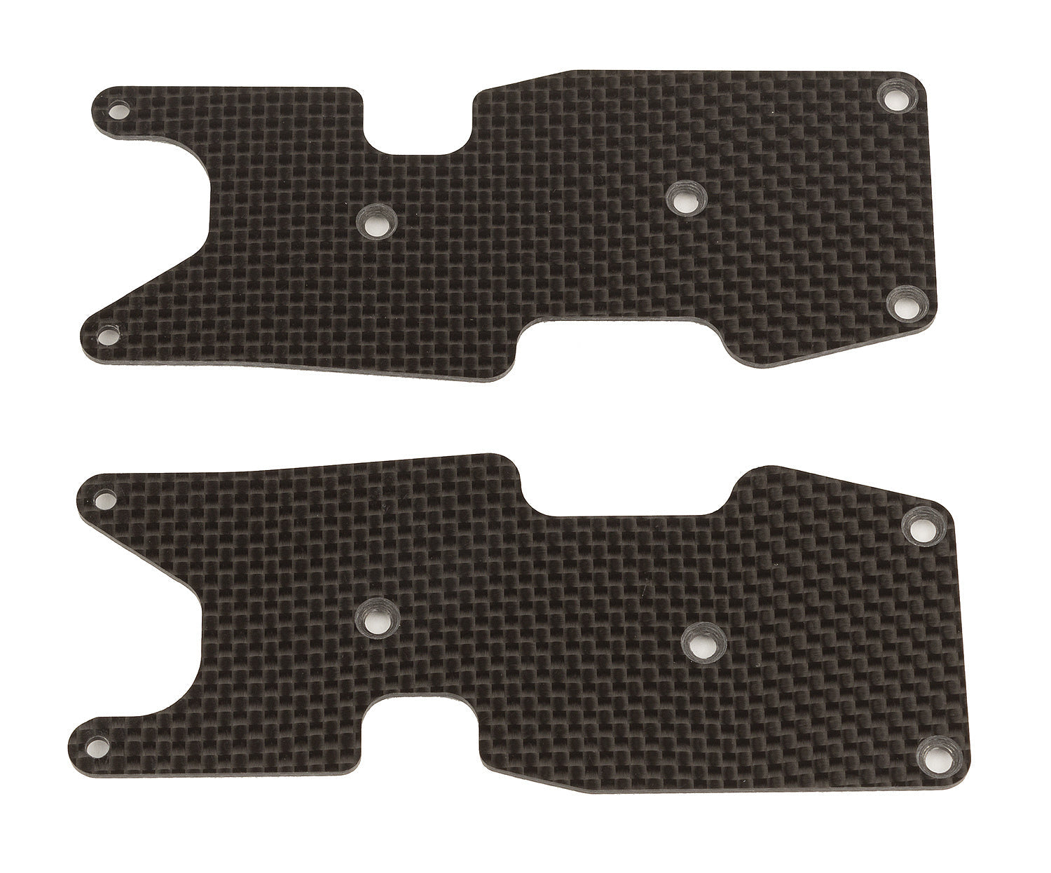 ASS81474 RC8T3.2 FT Rear Suspension Arm Inserts, 1.2mm, carbon fiber Team Associated