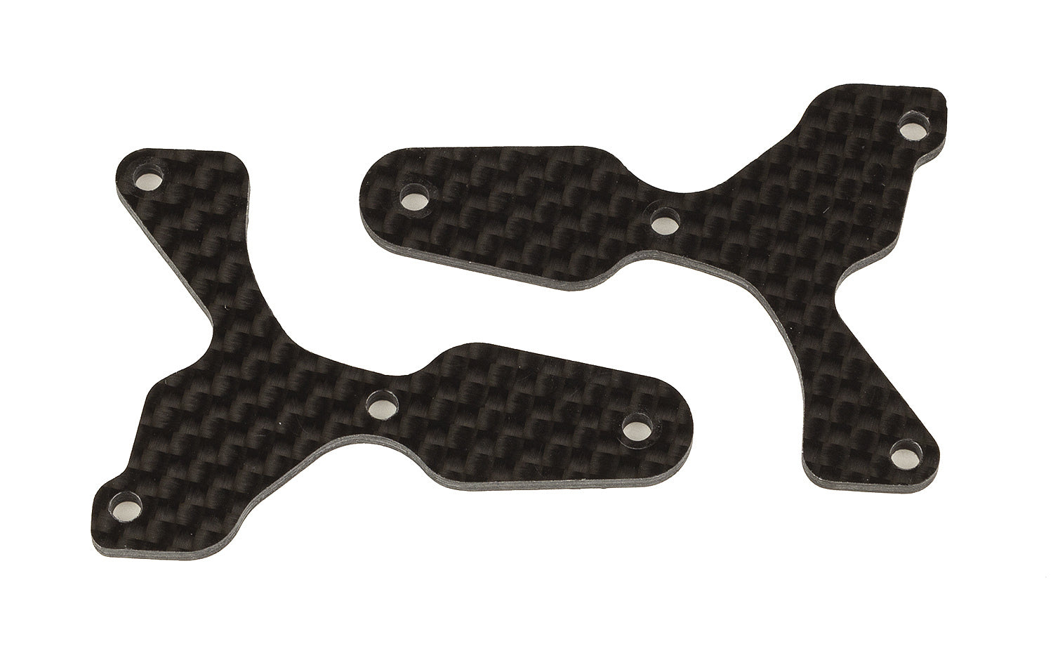 ASS81532 RC8B4 FT Front Lower Suspension Arm Inserts, carbon fiber, 2.0 mm Team Associated