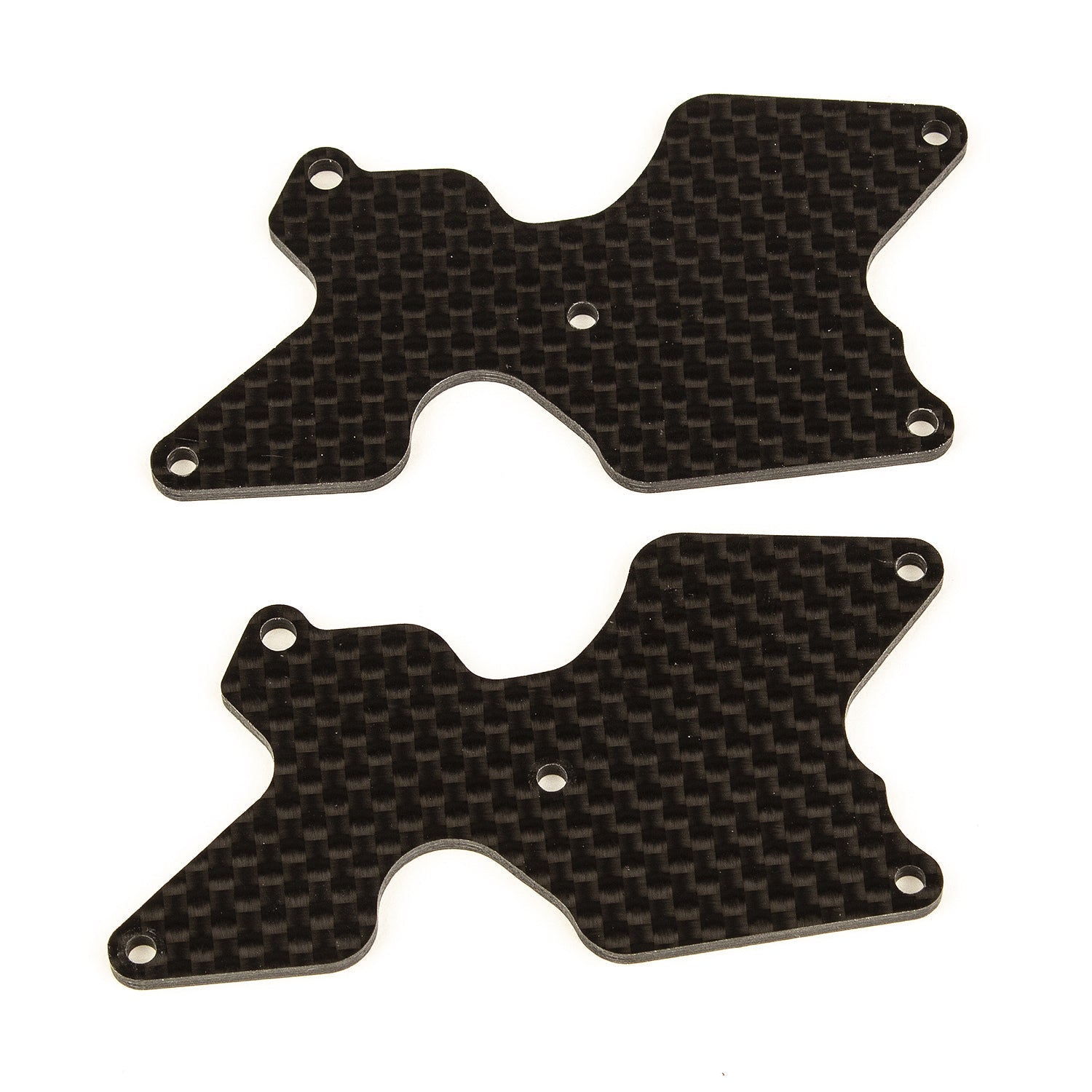 ASS81542 RC8B4 FT Rear Suspension Arm Inserts, carbon fiber, 2.0 mm Team Associated
