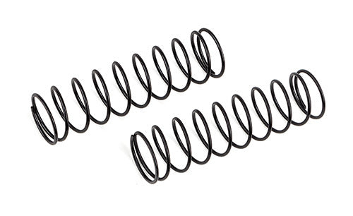 ASS81664 16mm Rear Springs, black 3.50 lb/in, L83, 10.25T, 1.5D TEAM ASSOCIATED
