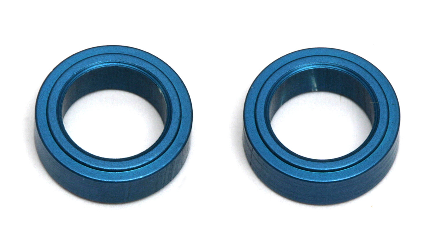 ASS8321 Rear Axle Spacers, narrow, blue aluminum Team Associated