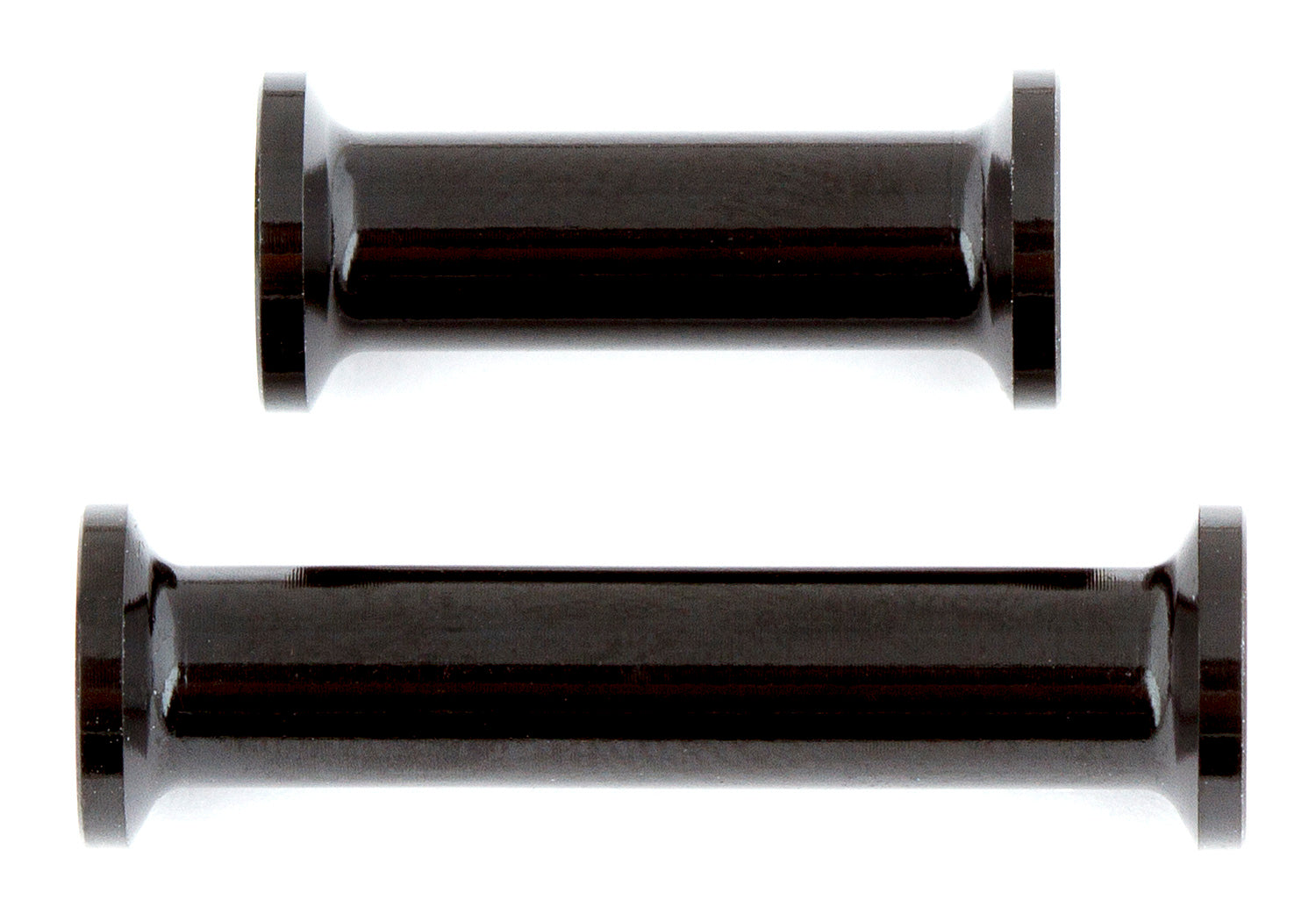 ASS8664 RC10F6 FT Heavy Duty Front Top Plate Standoffs, black aluminum Team Associated