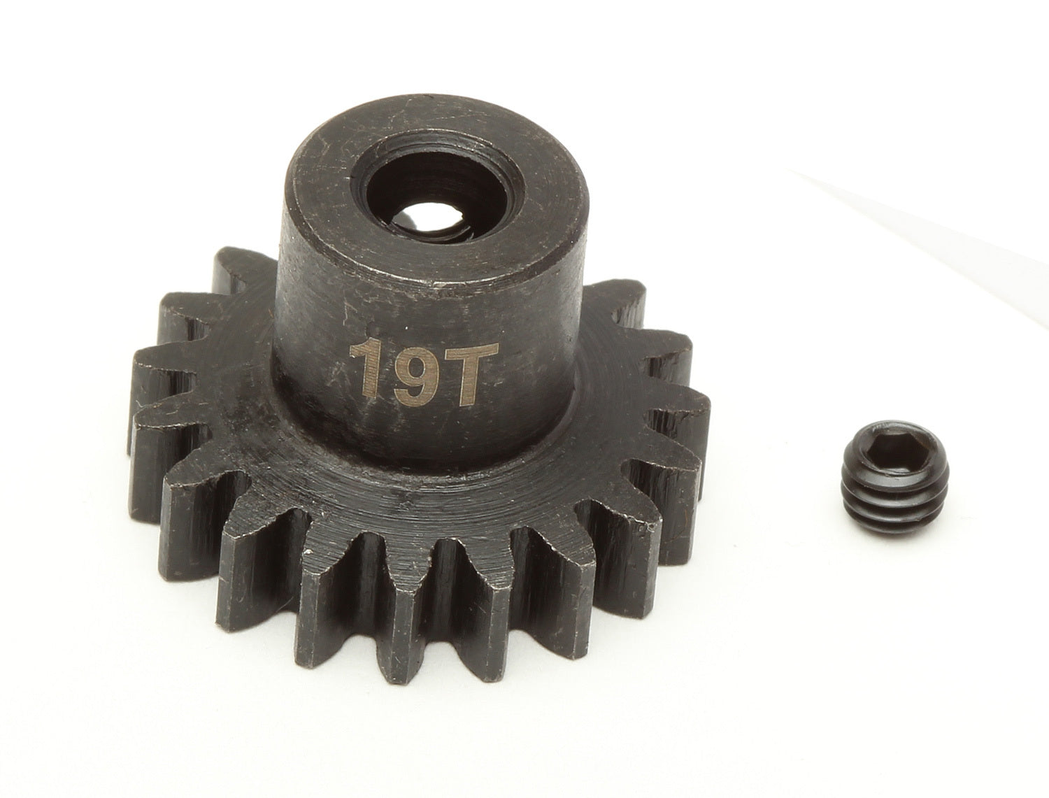 ASS89594 Steel Pinion Gear, 19T, Mod 1, 5 mm shaft Team Associated