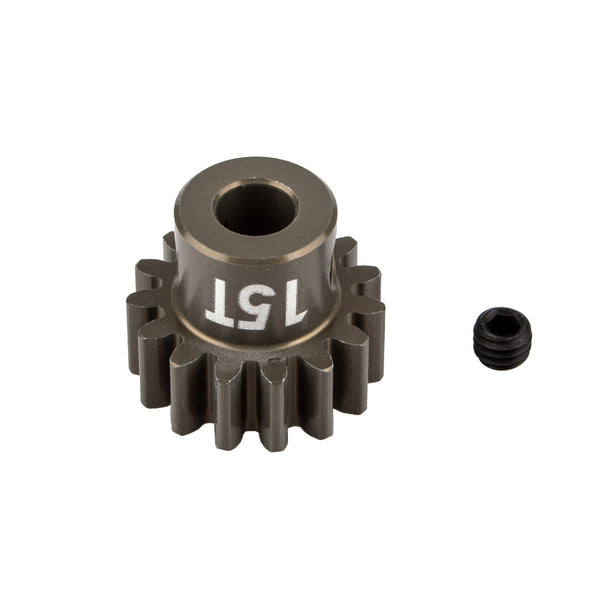 ASS89597 FT Pinion Gear, 15T, MOD 1, 5mm shaft, aluminum