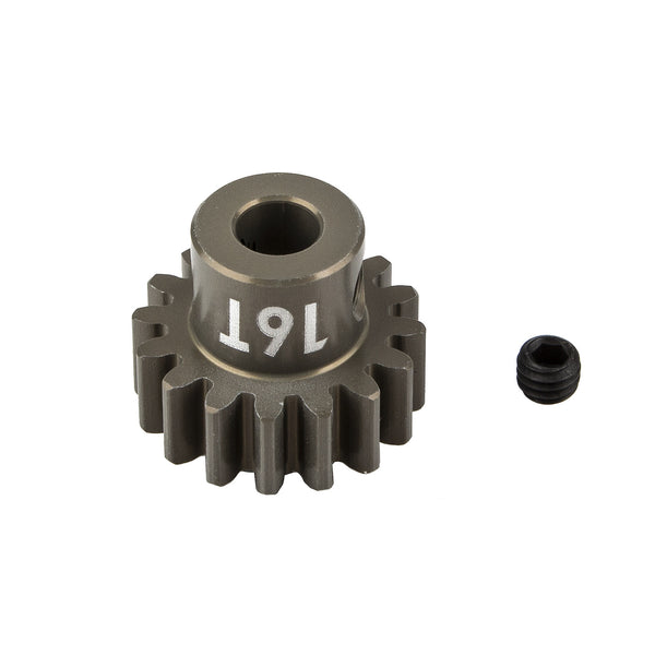 ASS89598 FT Pinion Gear, 16T, MOD 1, 5mm shaft, aluminum