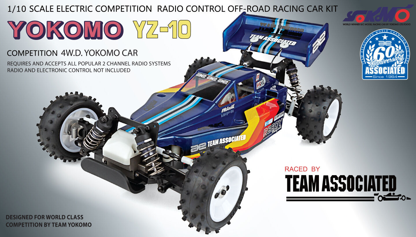 ASS9065 Team Associated / Yokomo YZ-10 Classic Blue Kit TEAM ASSOCIATED