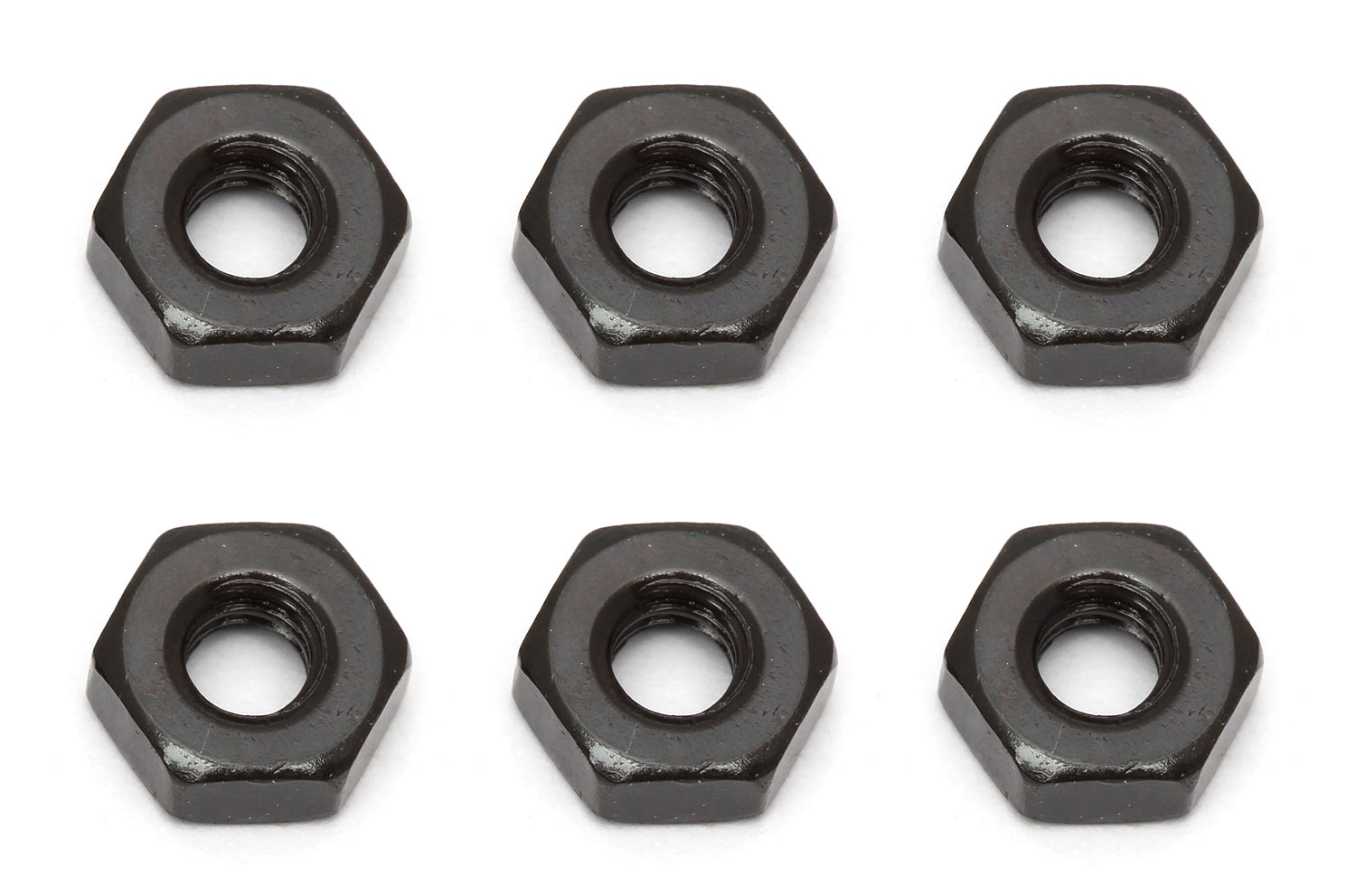 ASS91477 Nuts, M3, black steel Team Associated