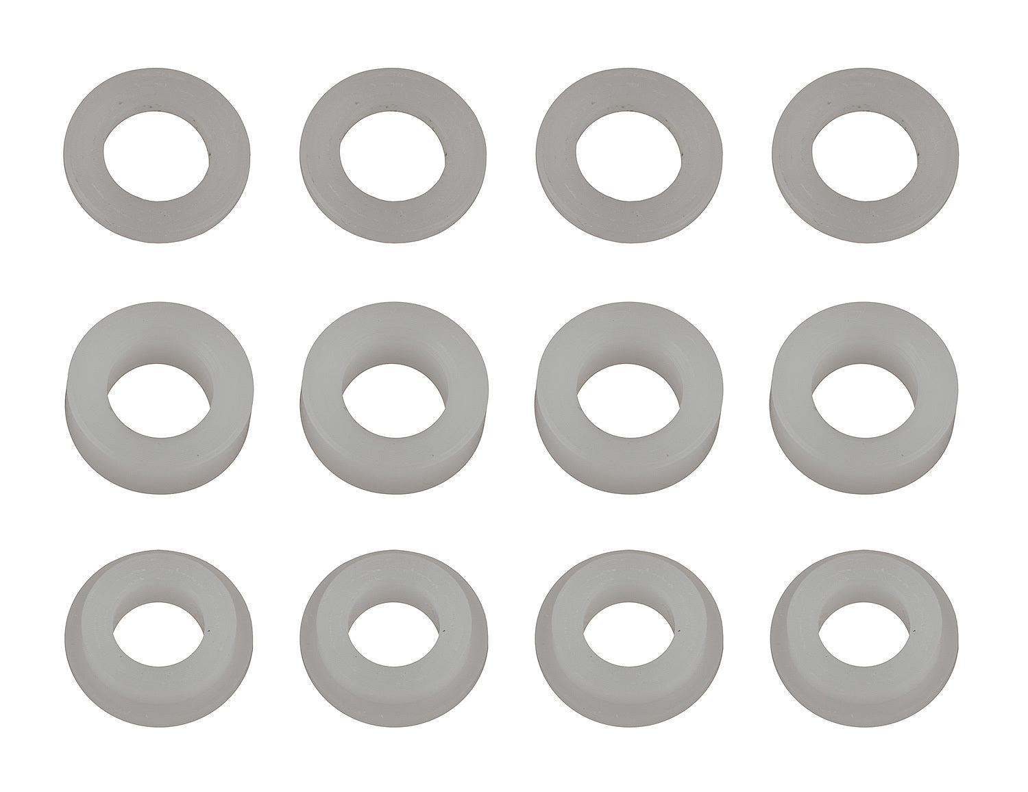 ASS91494 FT 12 mm Machined Shock Spacers, V2 Team Associated