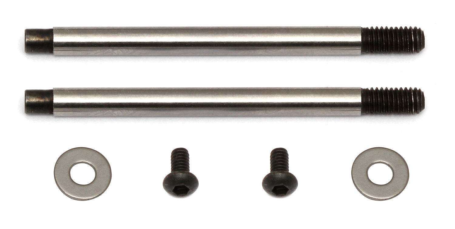 ASS91616 FT 3x21 mm Shock Shafts V2, chrome Team Associated