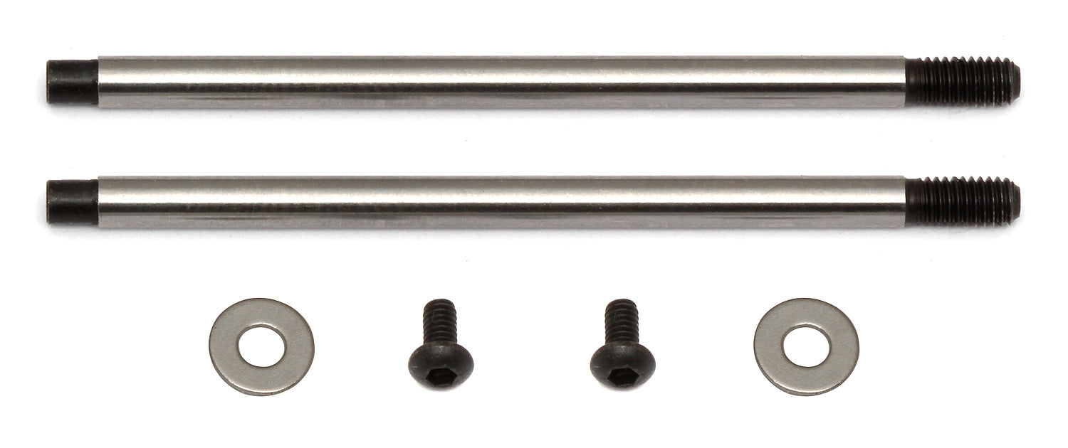 ASS91624 FT 3x35 mm Shock Shafts (V2), chrome Team Associated