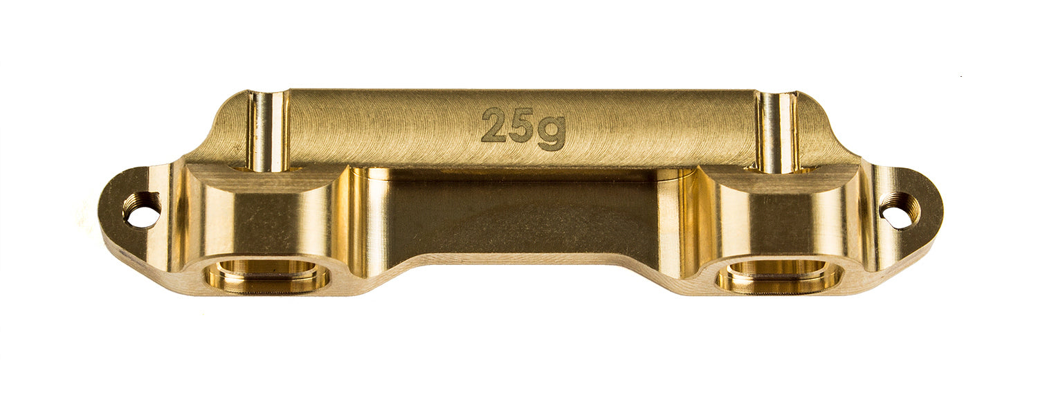 ASS91690 RC10B6 FT Brass Arm Mount C, 25g Team Associated