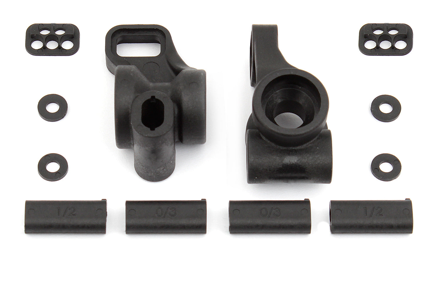 ASS91697 RC10B6 Rear Hubs Team Associated