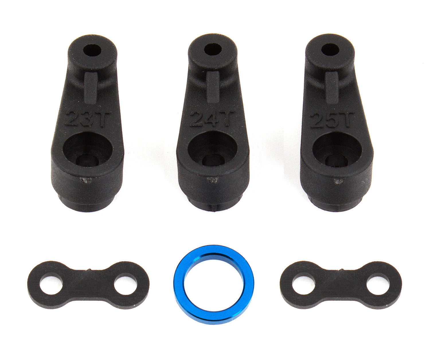 ASS91728 RC10B6 Servo Horns, 15.5 mm Team Associated